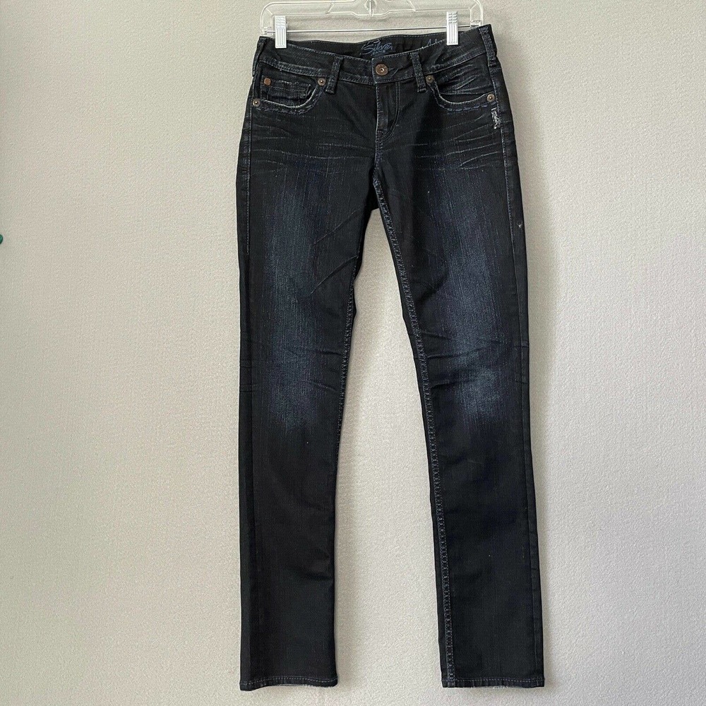 Silver Aiko Slim Jeans
